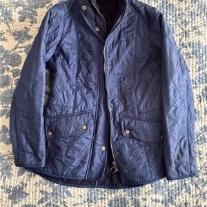 Barbour Quilted Blue Jacket